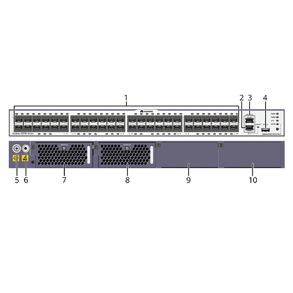 S6700-48-Ei S6700 Series Network Switch with 48-Ports Ge SFP/10ge SFP+ Ports